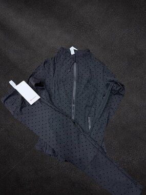 Lululemon Polka Dot Define Leggings Set